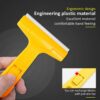 Heavy-Duty Razor Blade Scraper Tool for Removing Labels