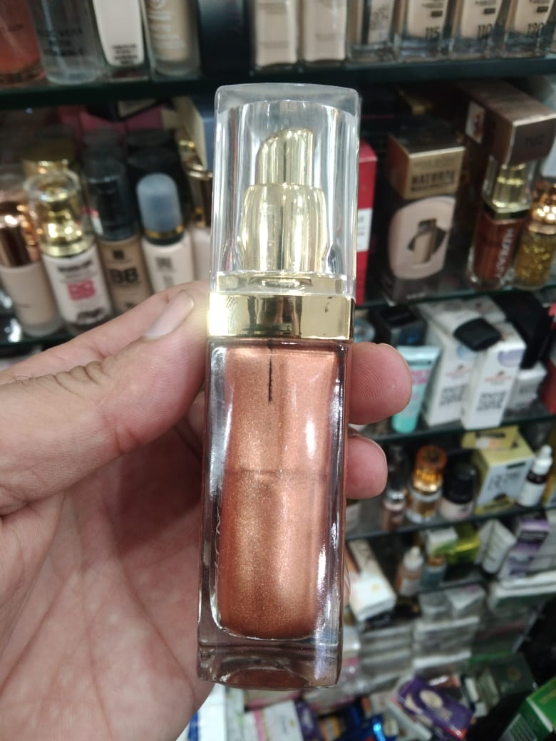Huda Beauty N.Y.M.P.H. All Over Body Highlighter – Liquid Illuminator for Face