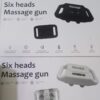 6 Head Deep Tissue Massage Gun – Muscle Relaxation & Pain Relief Therapy Tool-Muscle Therapy Tool- Head Massager - Image 5