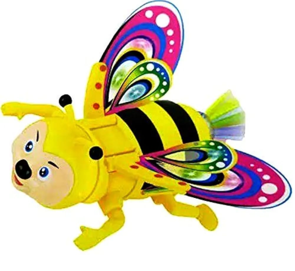 Battery Operated Light Sound Musical Crawling Bee Toy for Toddler Kids Boys Girls - Image 2