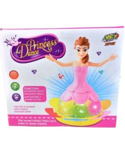 Princess Dancing Doll Toy with 3D Lights