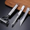 1 Set Stainless Steel Peeler & Slicer – Multi-Function Vegetable & Fruit Grater Tool - Image 4
