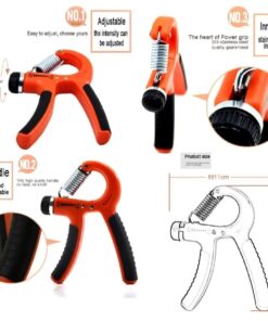 Set of 2 Adjustable Heavy Hand Grippers (10–40Kg) – Strength Training Exerciser for Hand