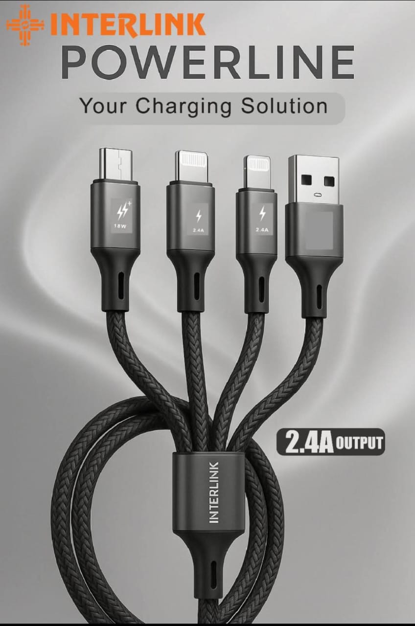 Interlink Max To Iphone cable | Performs Like A Champ | High Definition Fadr With 3 Layer Coating | USB-C To Lightning Cable | Power 27W | Length: 1 meter | Transmission Rate : 480Mbps| Best Cable For iPhone - Image 4