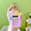 Mini Calculator Keychain – Cute Pink Kawaii Cartoon Portable Calculator | School & Student Supplies
