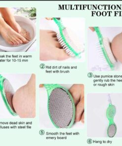 4-in-1 Pedicure Foot Filer – Callus Remover