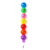 4 Pcs Smiley Cartoon Stationery Pencils – Fun Rainbow Pens with Cute Funny Faces for Kids