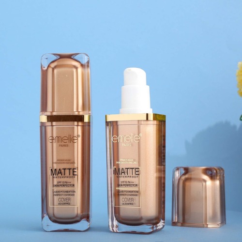 Emelie Matte Waterproof Skin Perfector with Primer – Long-Lasting, Oil-Control, SPF 15 - Shade 1 30 ML - Image 5