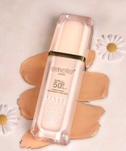 Emelie Paris SPF 50+ Foundation with Primer (30 ml) – Full Coverage