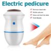 Back Callus Remover with Built-In Vacuum – Electric Foot Grinder for Dead Skin