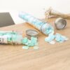 Outdoor Portable Hand Washing Disposable Soap Paper Flakes – 100 PCs in Flower Tube Bottle (Random color) - Image 2