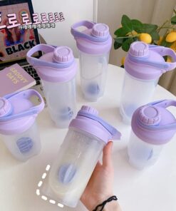 Sports Fitness Protein Shaker Bottle for boys and girls 700ML (random color)