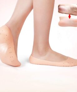 Full Heel Pain Anti Crack Silicone Set Anti Crack Full Length Socks – 1 Pair