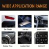 Qifenghe Professional 200g Car Interior Plastic Renovation Wax – Premium Varnish Soft Wax with Applicator Sponge for Whole Car Interior Refurbishment & Cortical Brightening - Image 4