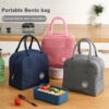 Portable Thermal Insulated Lunch Bag – Stylish And Durable Lunch Box Tote Cooler For Women