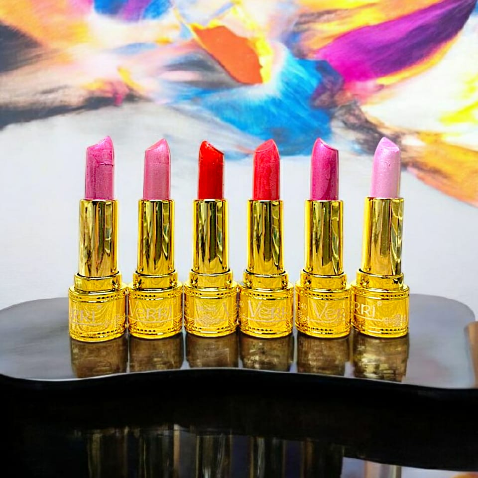 6 Pcs High Pigmented Velvet Matte Lipstick Set – Long-Lasting Multicolor Lip Shades With Smooth