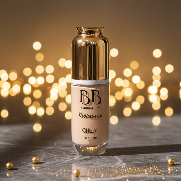 Aily BB Foundation – Moisturizing Liquid Foundation | 50ml | Smooth