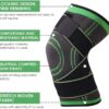 Knee Support Band For Pressure Weaving With 3D Weave Protection Against Injury Pressure Adjustable Knee Support For Men And Women (1 Pc) - Image 4