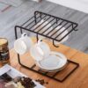 Metal Mug Stand Holder Tree Rack – Modern Space-Saving Mug Organizer with Smooth Hooks for Kitchen & Coffee Corner Decor - Image 3