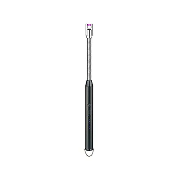 Arc Lighter With Usb Charging | Flameless Windproof | LED Battery Display | Safety Switch | Rotate 360 Degrees ( Random Color ) - Image 3