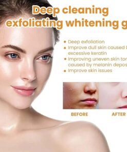 Orange Enzymes Exfoliating & Brightening Gel | Deep Cleansing Face Gel for Smooth