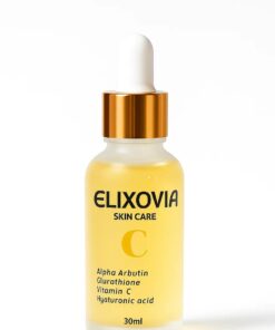Elixovia Vitamin C Plus Face Serum – Brightening & Hydrating Formula with Alpha Arbutin