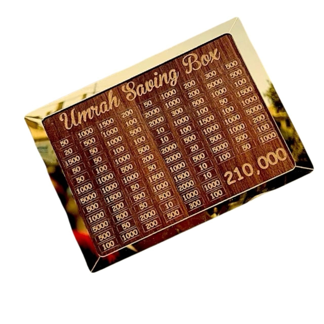 000 Goal Tracker | Elegant Islamic Design for Charity