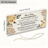 1Pcs Hanging home enterence and leaving home Dua home decor, wall decor - Image 5