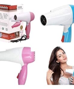 Nova Hair Dryer NV 1290 Providing Durable Quality Comfortable Use Reliable Performance Smooth Handling (Random Color)