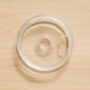 Premium Transparent Tumbler Lid – Spill-Proof
