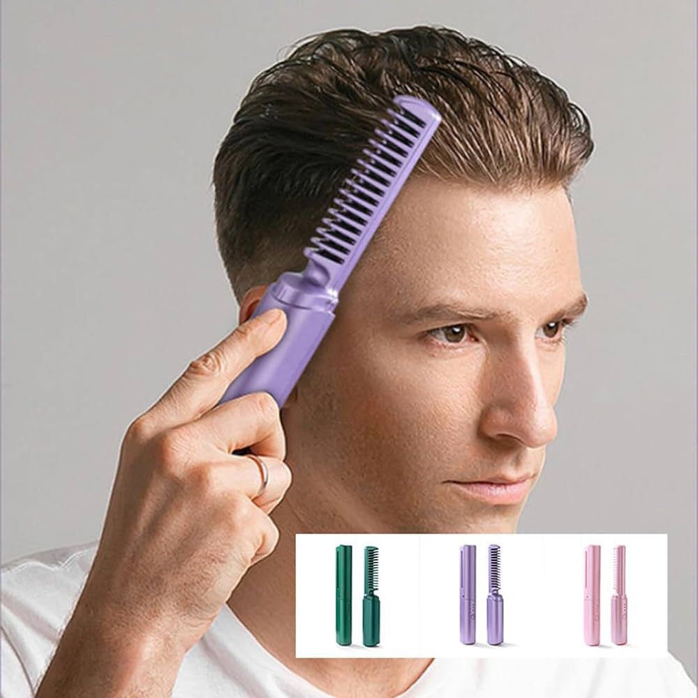 2 in 1 Rechargeable Hair Styling Brush