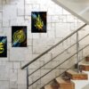 Islamic Premium Wall Frame Set of Three (3Pcs) Multicolour for Home Decoration