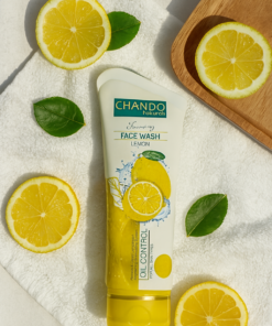 Chando Natural Foaming Face Wash Lemon – Oil Control & Refreshing Cleanser for All Skin Types (100g)