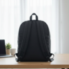 HP Lightweight Water Resistant Laptop Backpack Black Durable Quality Reliable Utility Comfortable Carry Stylish Design - Image 2