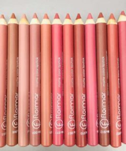 Set of 12/6 Pcs Matte Nude Colors Lip Liners Pigmented Lip Pencils