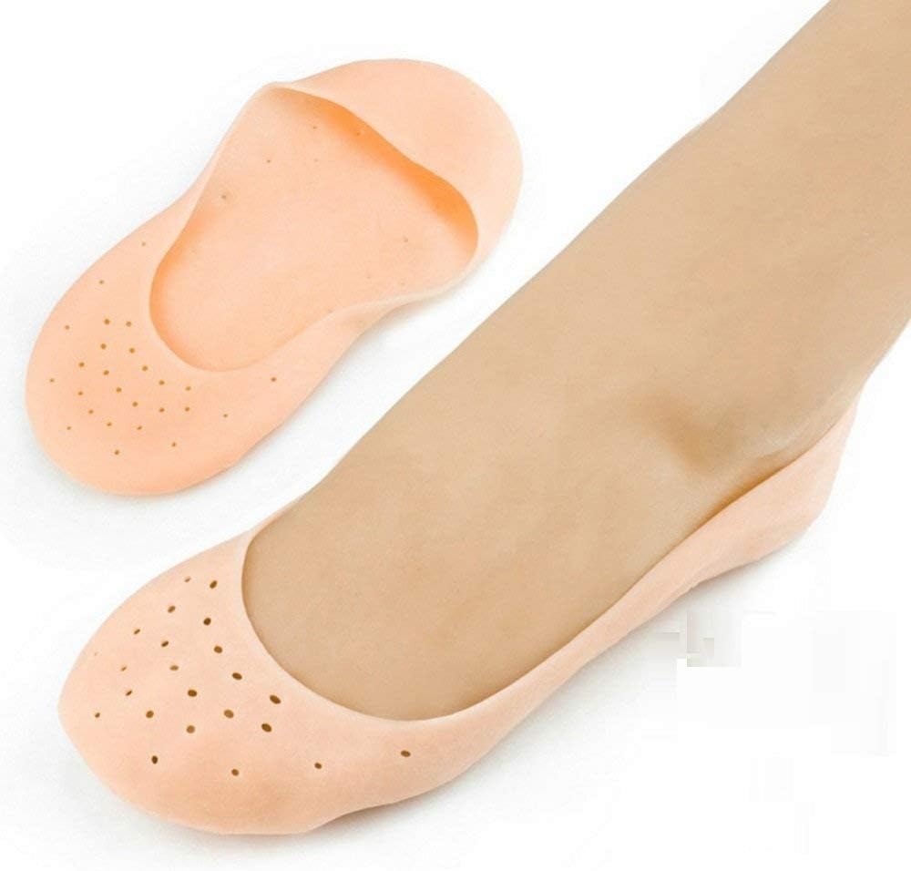 Full Heel Pain Anti Crack Silicone Set Anti Crack Full Length Socks – 1 Pair - Image 2