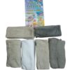 Super Cleaner 6-Piece Multipurpose Microfiber Towel Set – Washable & Ultra-Absorbent - Image 4