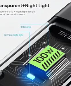 3 In 1 Charging Cable Durable Aluminum Alloy Strong Build Reliable Utility Perfect Choice For Daily Charging Needs (Random Color)
