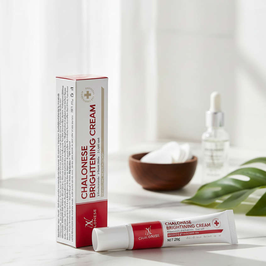 ProvidinChalonese Brightening Creamg Radiant Glow Gentle Care Everyday Skin Brightening Support - 20g - Image 3