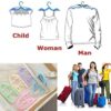 Portable Folding Clothes Hangers with Slots – Pack of 10 Durable Travel-Friendly Hangers. ( Random Colour ) - Image 3