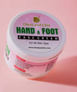 Cheek And Chin Hand And Foot Care Cream Providing Nourishing Formula Effective Moisturizing & Everyday Skin Care - 100g