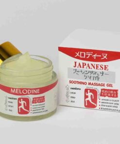 MELODINE Japanese Soothing Massage Gel – Muscle & Joint Pain Relief Cream for Shoulder