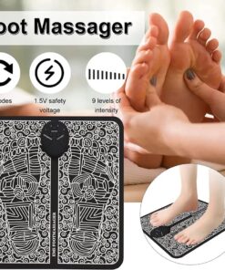 MS Foot Massager Pad Improve Blood Circulation Relieve Ache Pain Health Care