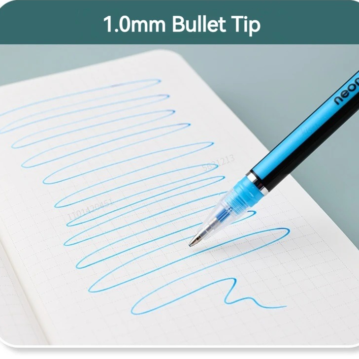 Gel Pen & Highlighter Set | 12 Pens | 1.0mm Color Pen Set for Art, Journaling & School Supplies - Image 3