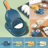 2-in-1 Manual Dumpling Maker & Dough Press Machine | Portable Samosa & Gujiya Mould Tool | Easy Kitchen DIY Pastry Accessory