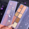08 Colors Biya Star Flash Eight-Color Eye Shadow Palette Matte Pearl Light Fine Color Milk Tea Earth Niche Glitter Eye Shadow - 8 colors Korean Trending Eye Shadow Palette - Image 3
