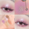 08 Colors Biya Star Flash Eight-Color Eye Shadow Palette Matte Pearl Light Fine Color Milk Tea Earth Niche Glitter Eye Shadow - 8 colors Korean Trending Eye Shadow Palette - Image 2