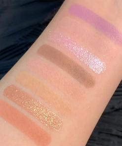 08 Colors Biya Star Flash Eight-Color Eye Shadow Palette Matte Pearl Light Fine Color Milk Tea Earth Niche Glitter Eye Shadow - 8 colors Korean Trending Eye Shadow Palette