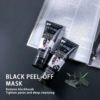 Dr. Rashel Deep Cleansing Blackhead Remover Peel-Off Face Mask – Purifying Charcoal Formula for Clearer