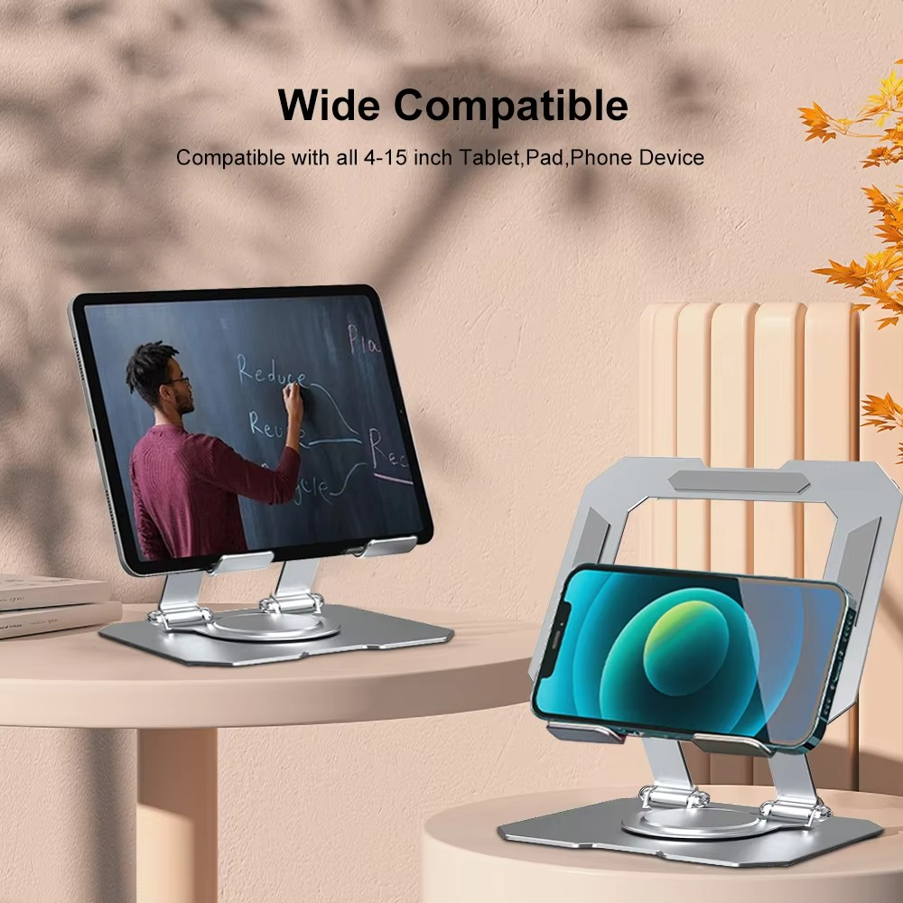 360° Rotating Metal Tablet & Mobile - Adjustable